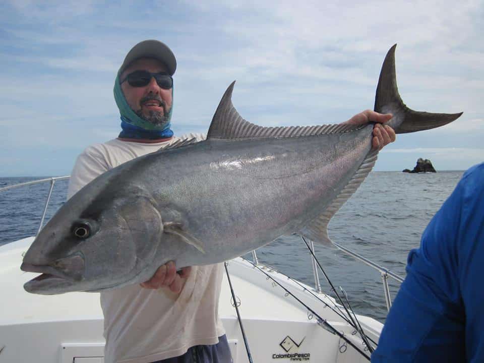 Almaco Jack fishing in Colombia