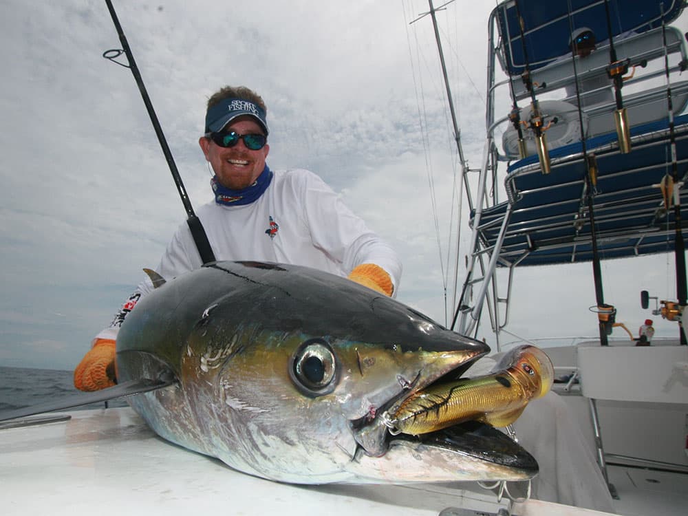 tuna on topwater