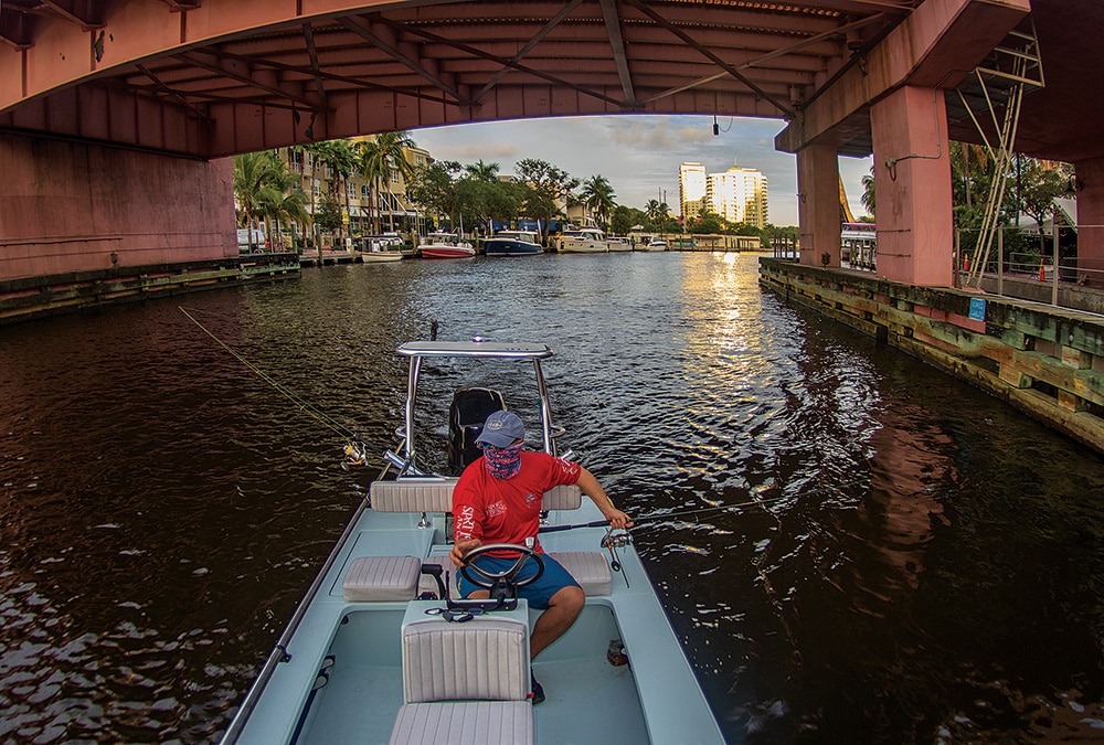 snook fishing canal and river in Florida