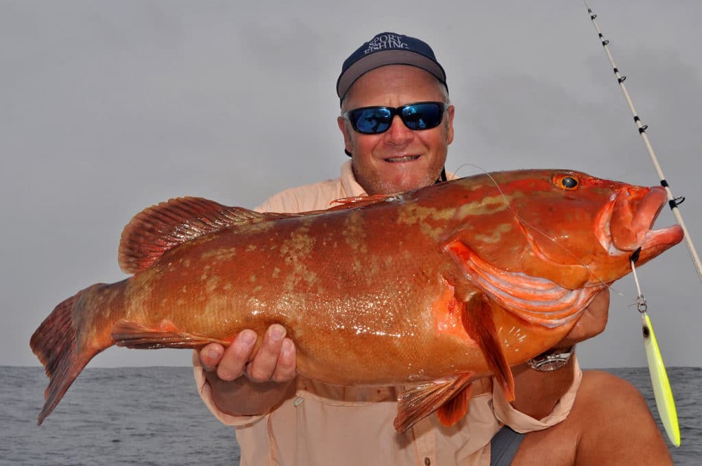 San Blas Islands Panama fishing Nassau grouper