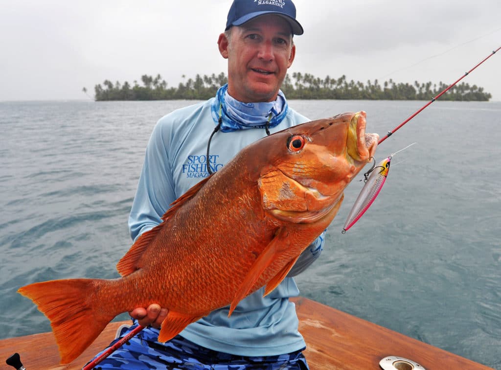 San Blas Islands Panama fishing dog snapper fish