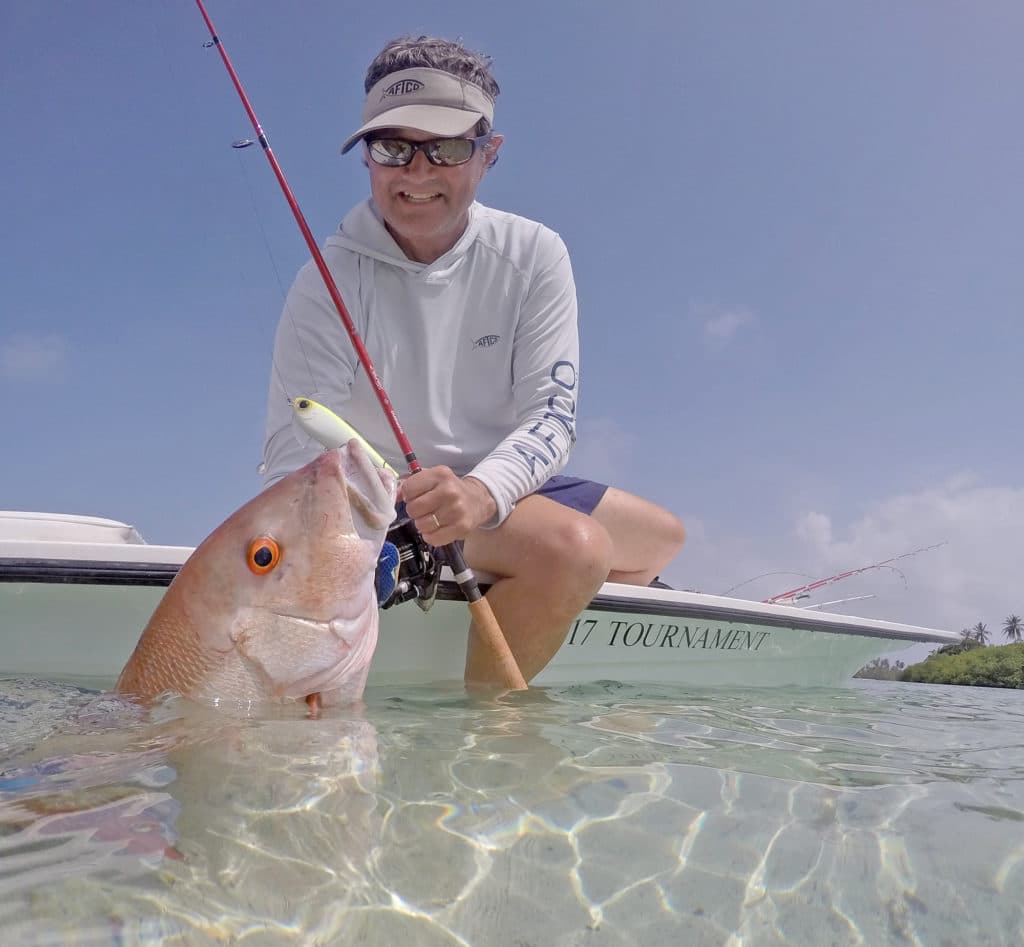 San Blas Islands Panama fishing mutton snapper