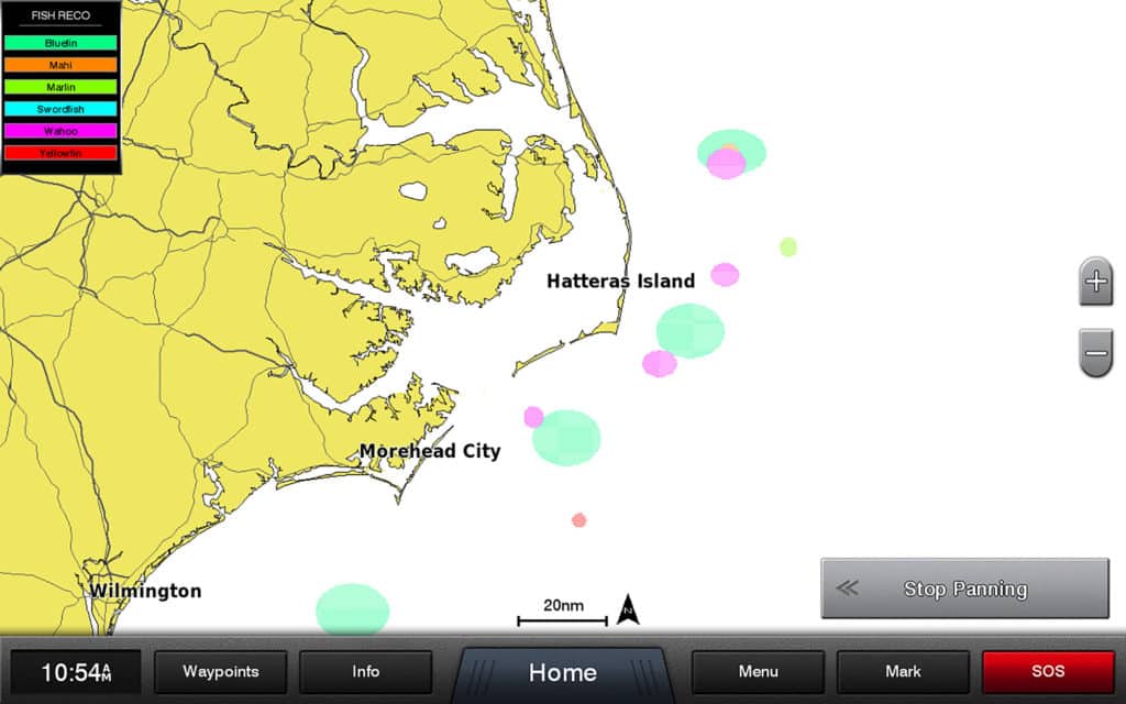 SiriusXM Fish Mapping Fishing Recommendations