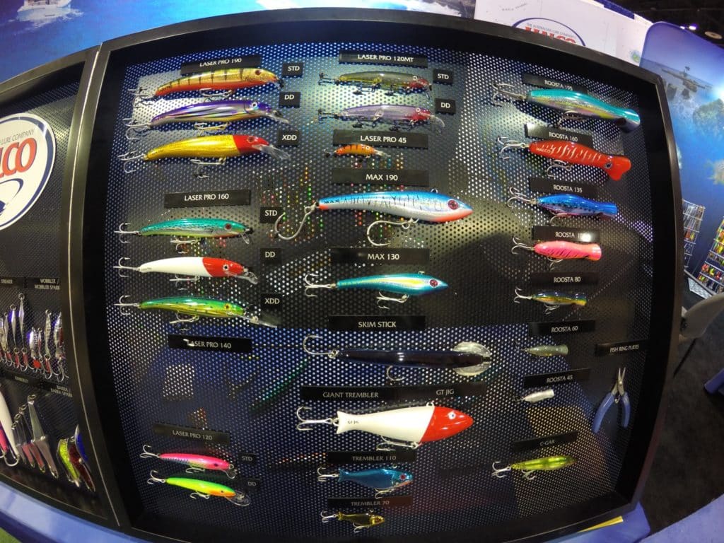 World's largest fishing tackle show -- Halco lures