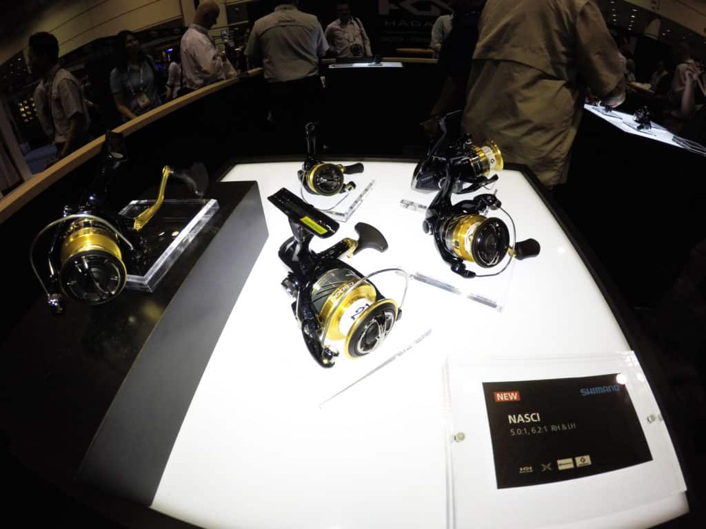 World's largest fishing tackle show -- Shimano NASCI reels