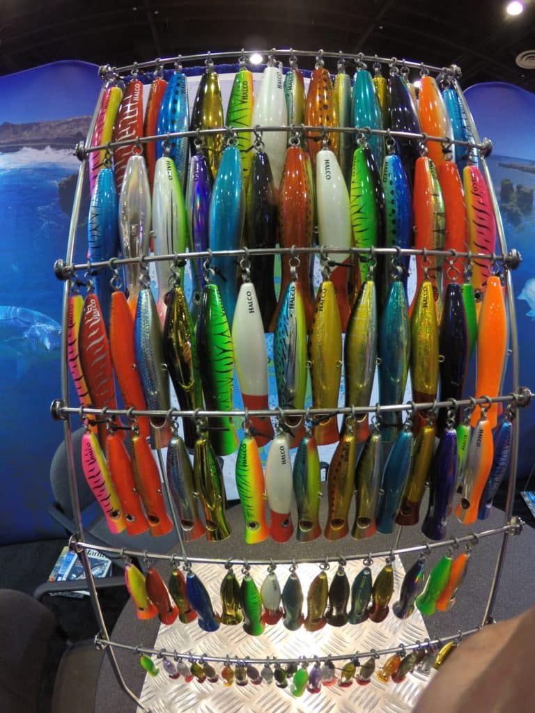 World's largest fishing tackle show -- Halco lures