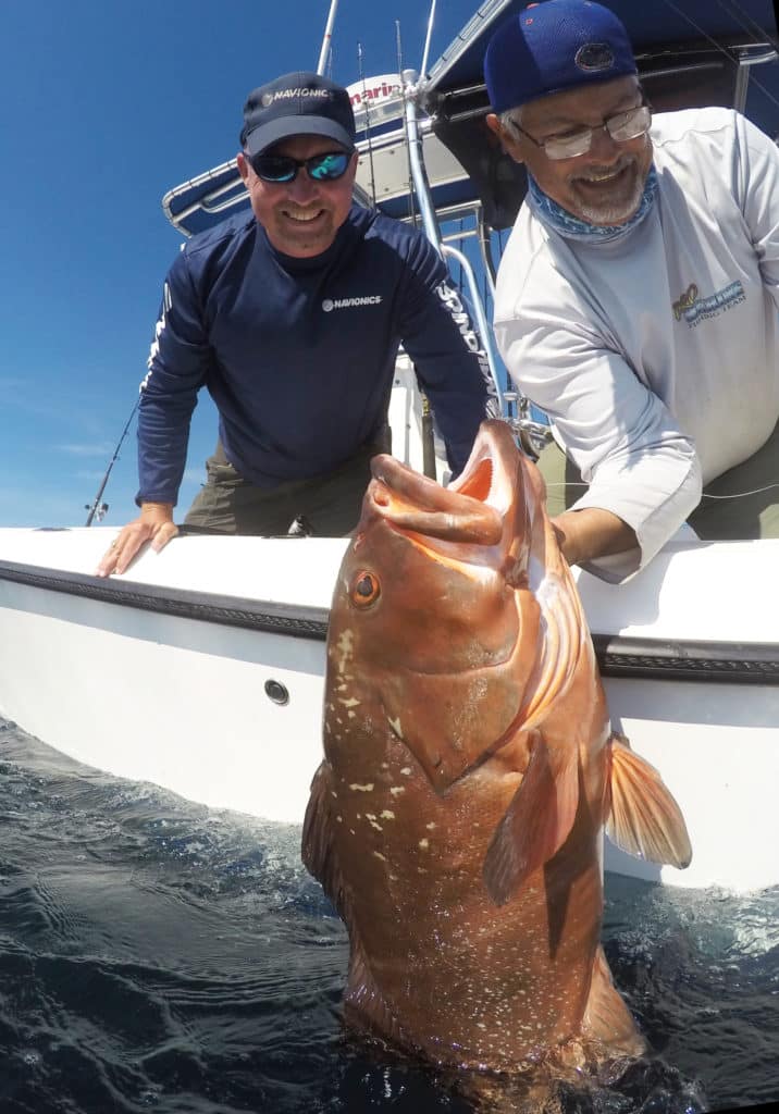 red grouper fishing