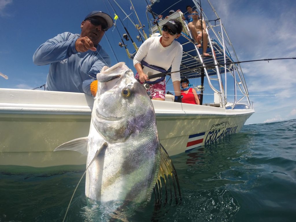 Roosterfish caught off Costa Rica's Osa Peninsula