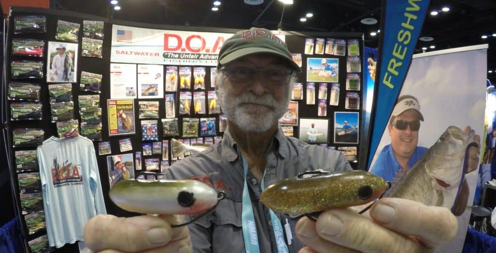 World's largest fishing tackle show -- D.O.A. lures new PT-7