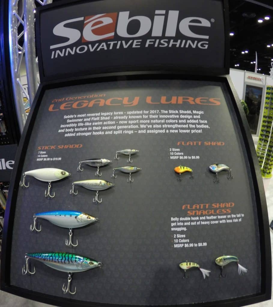 World's largest fishing tackle show -- Sebile Stick Shadd