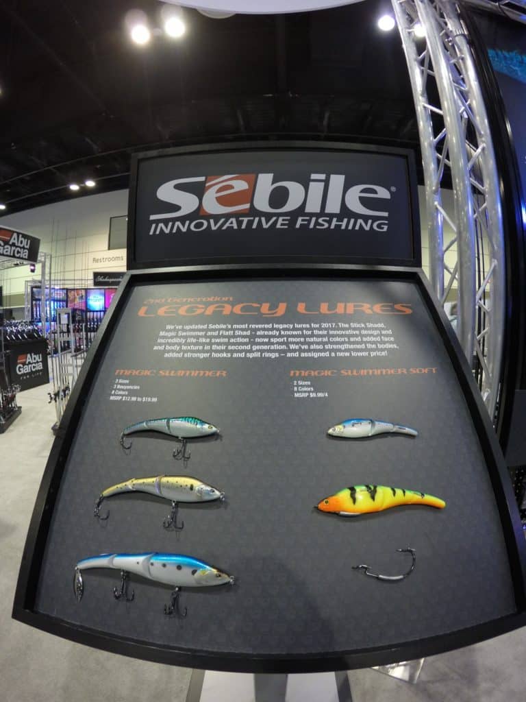 World's largest fishing tackle show -- Sebile Magic Swimmer