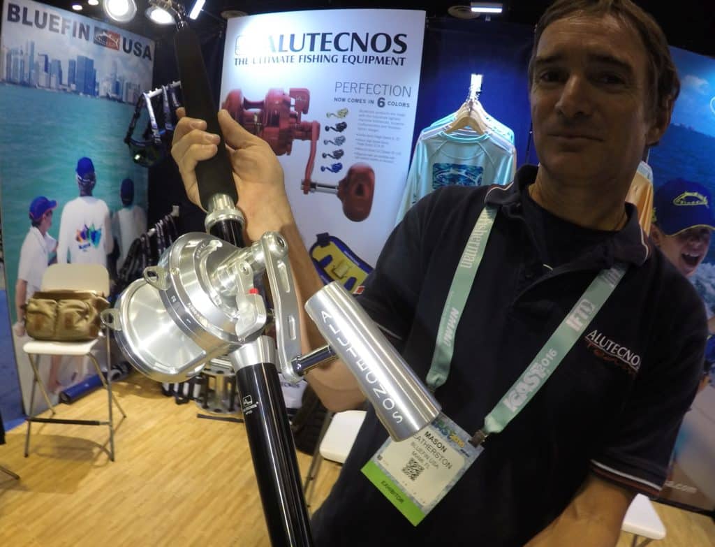 ## World's largest fishing tackle show -- Alutecnos 20 reel