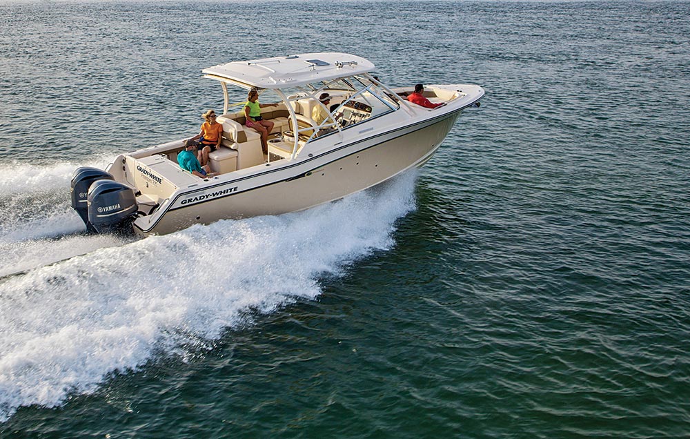 Grady-White Freedom 335 dual console fishing boat