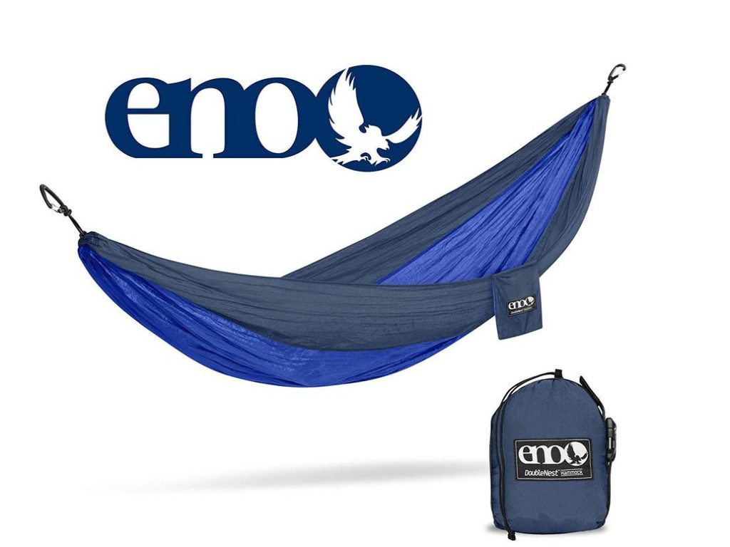 ENO, Eagles Nest Outfitters DoubleNest Lightweight Camping Hammock, 1 to 2 Person