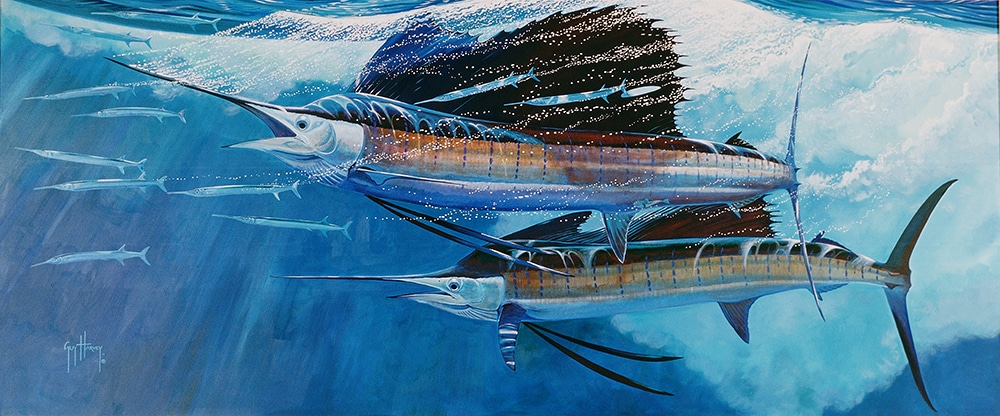 Guy Harvey painting harmony