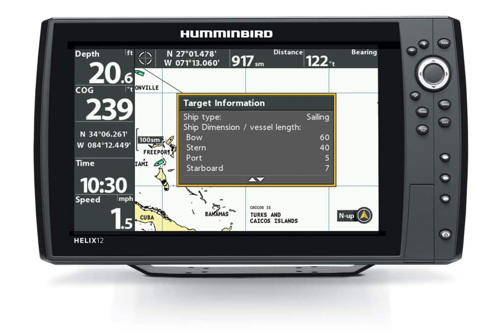 Humminbird AIS interface