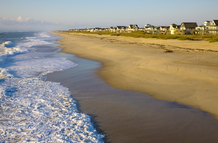 Fishing North Carolina's Outer Banks - endless beaches