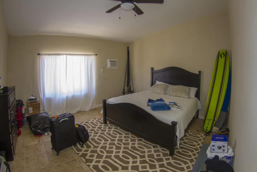 View of a bedroom with Cedros Kayak Fishing