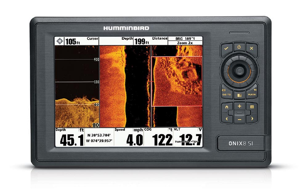 Humminbird side-imaging technology marine electronics