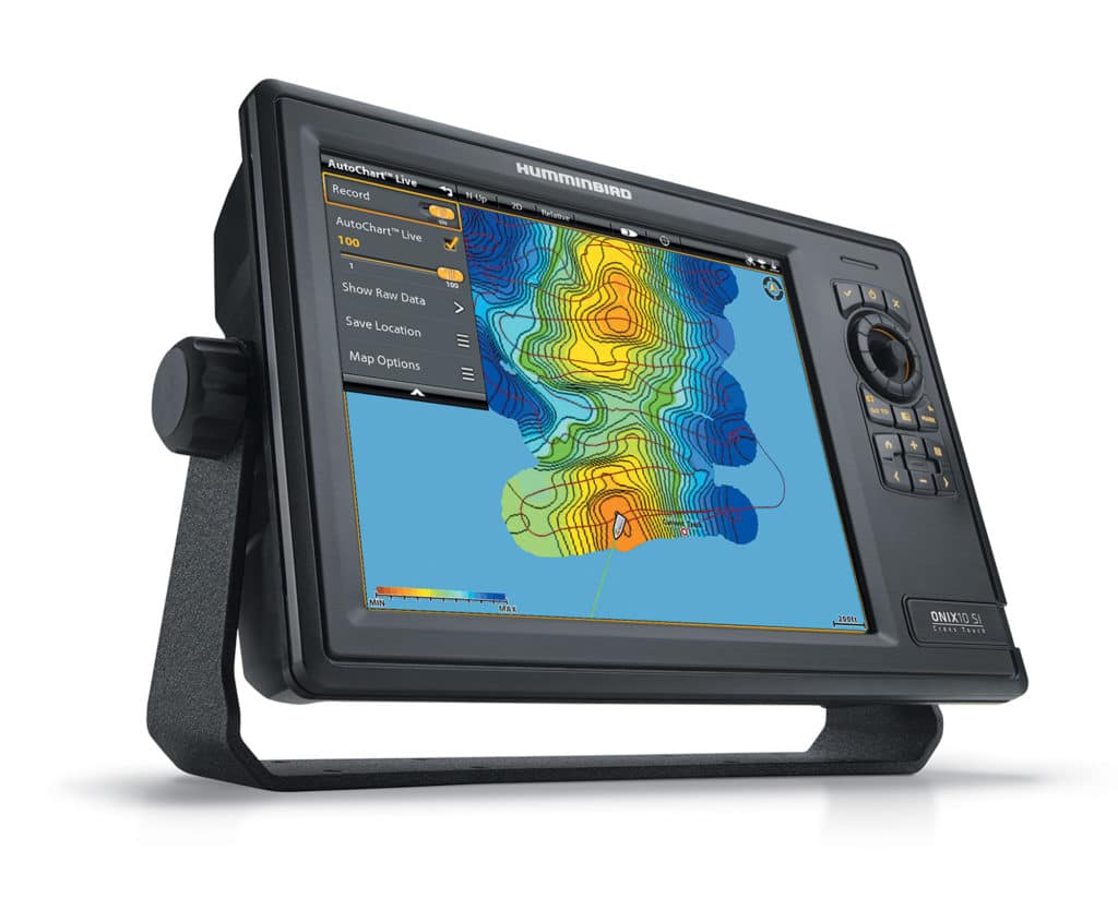 Humminbird AutoChart Live on ONIX