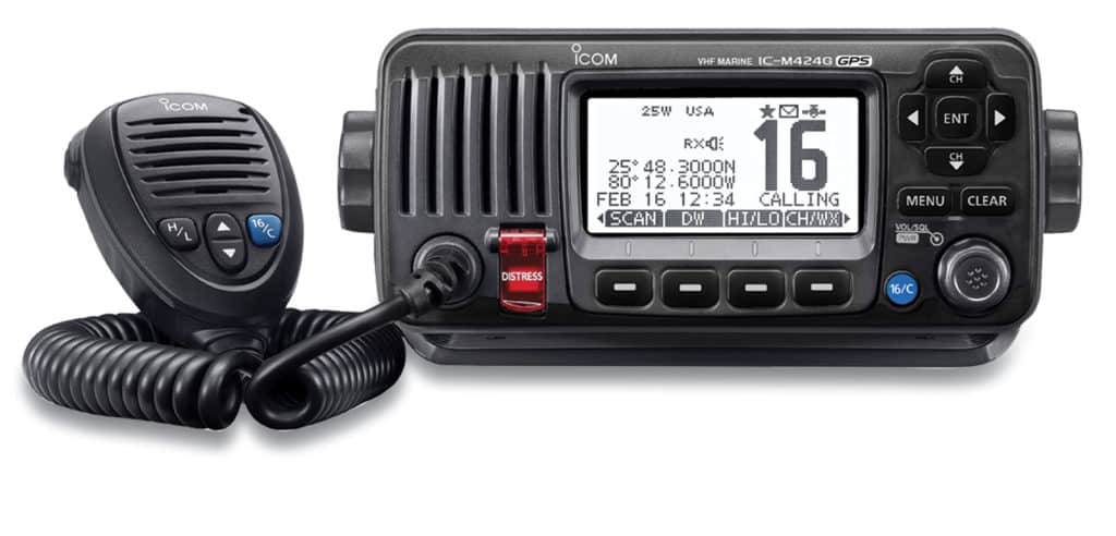 ICOM M424G VHF Radio