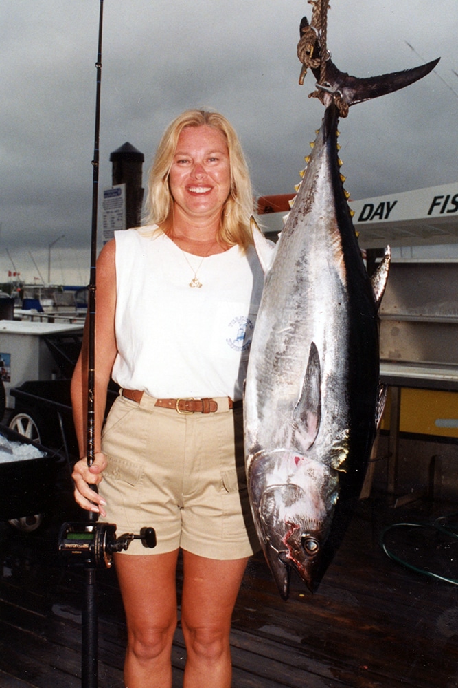 Fishing world record bluefin tuna fish