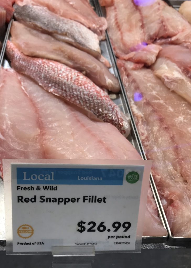 red snapper fillets