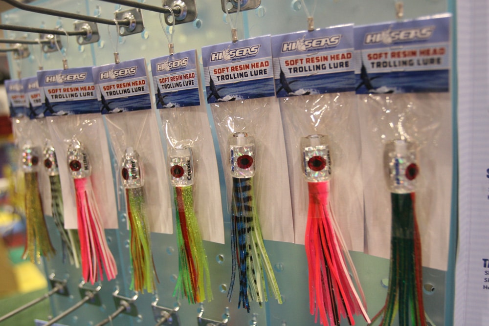 HI-SEAS Soft Resin Head trolling lures