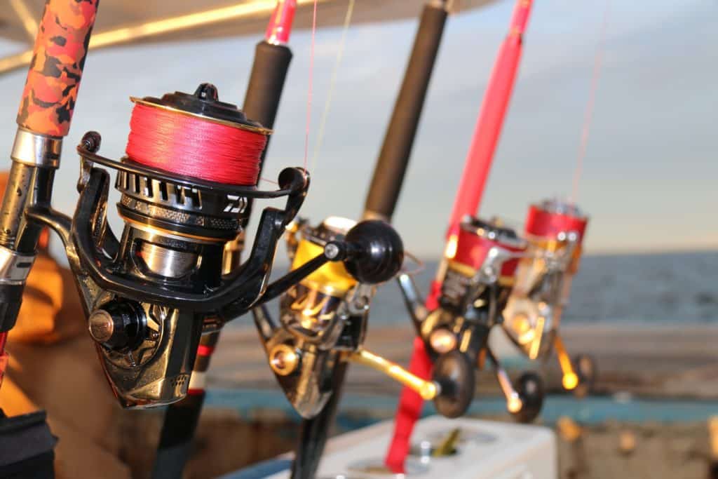 Fishing reels designed for tough duty