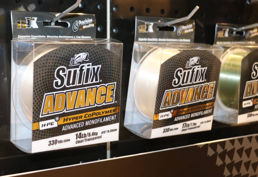 New Sufix Advance monofilament fishing line