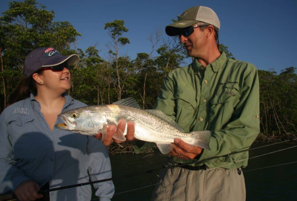 spotted seatrout in the everglades