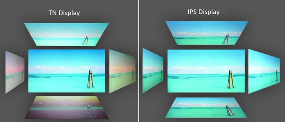 Twisted Nematic and IPS Displays