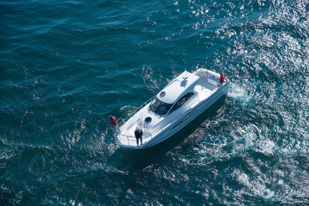 Yamaha's Japanese Walkaround Fishing Boat
