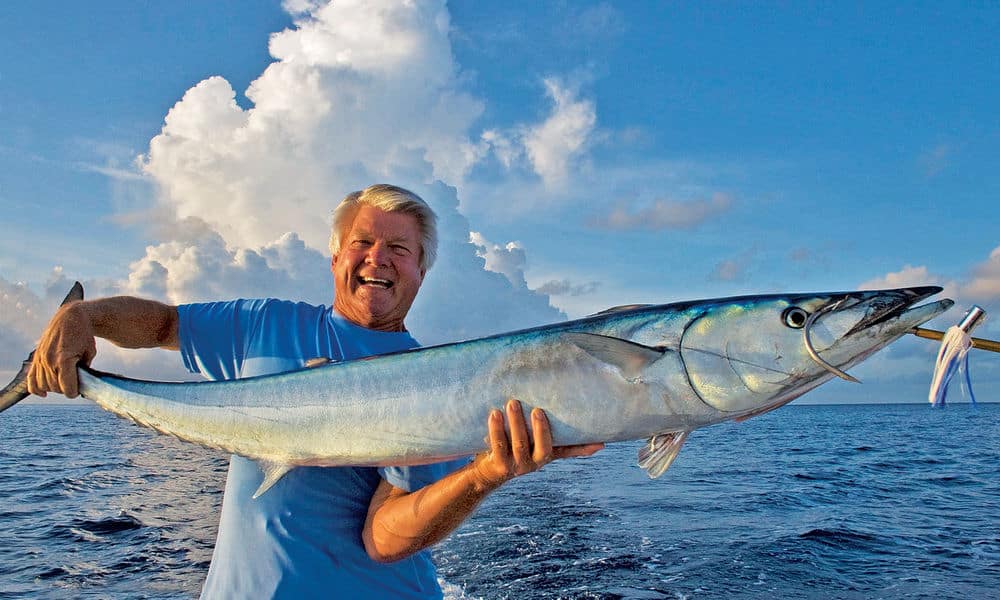 Jimmy Johnson wahoo catch