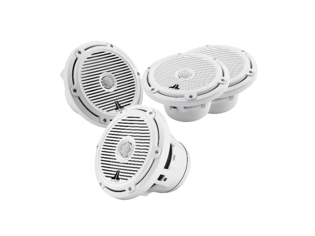 JL Audio speakers for offshore saltwater fishing boat