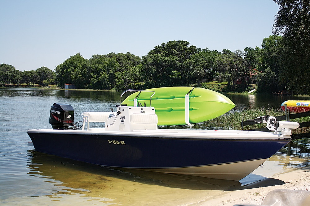 Manta Racks L2K kayak-storage system