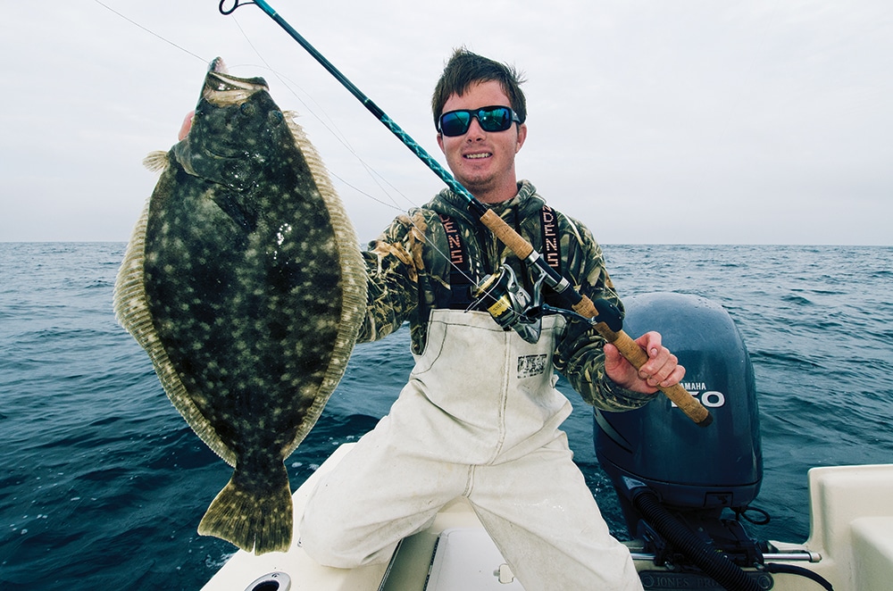 Mid-Atlantic Light Tackle Flounder Fishing