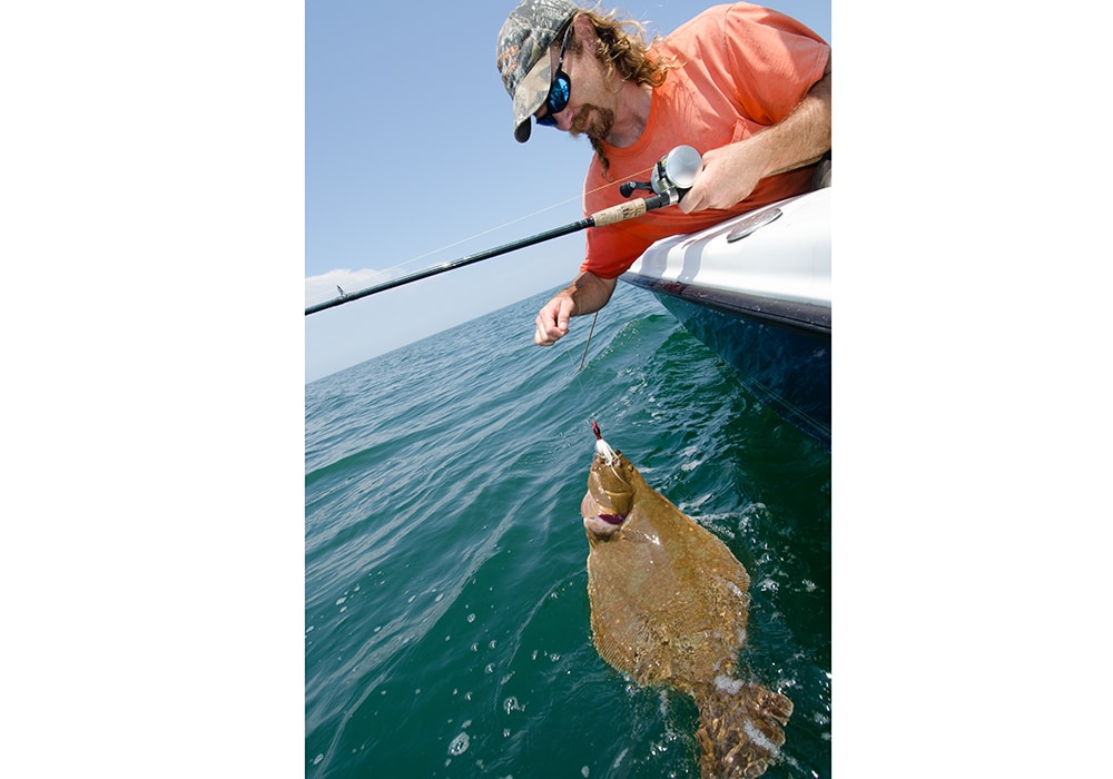 Mid-Atlantic Light Tackle Flounder Fishing