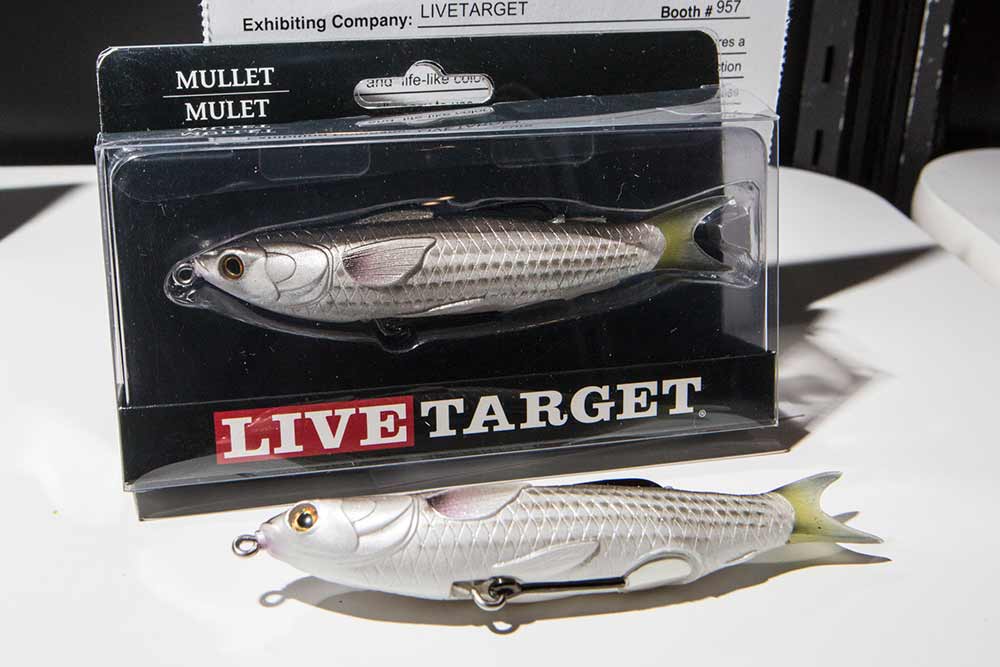 LiveTarget Hollow Body Mullet soft saltwater fishing lure new ICAST 2017 2018