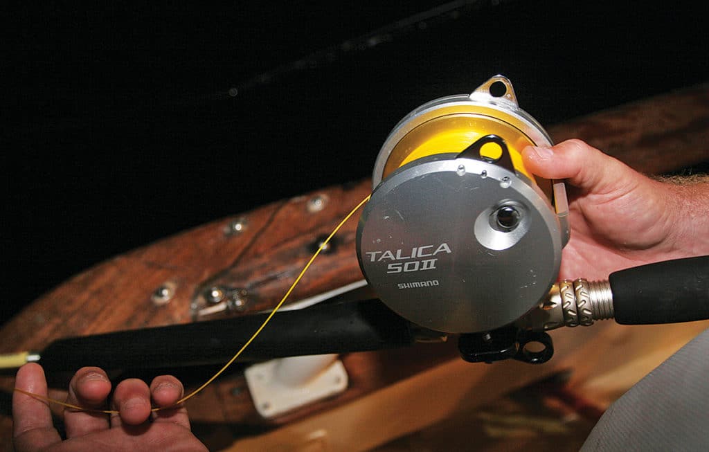 how to use a deep sea fishing reel