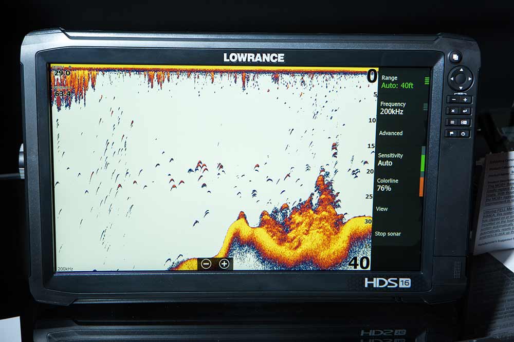 Lowrance HDS Carbon 16 HD sonar chartplotter display marine fishing electronics new ICAST 2017 2018
