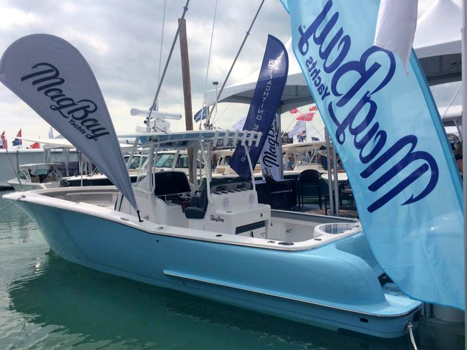 Mag Bay Yachts 33 center console fishing boat