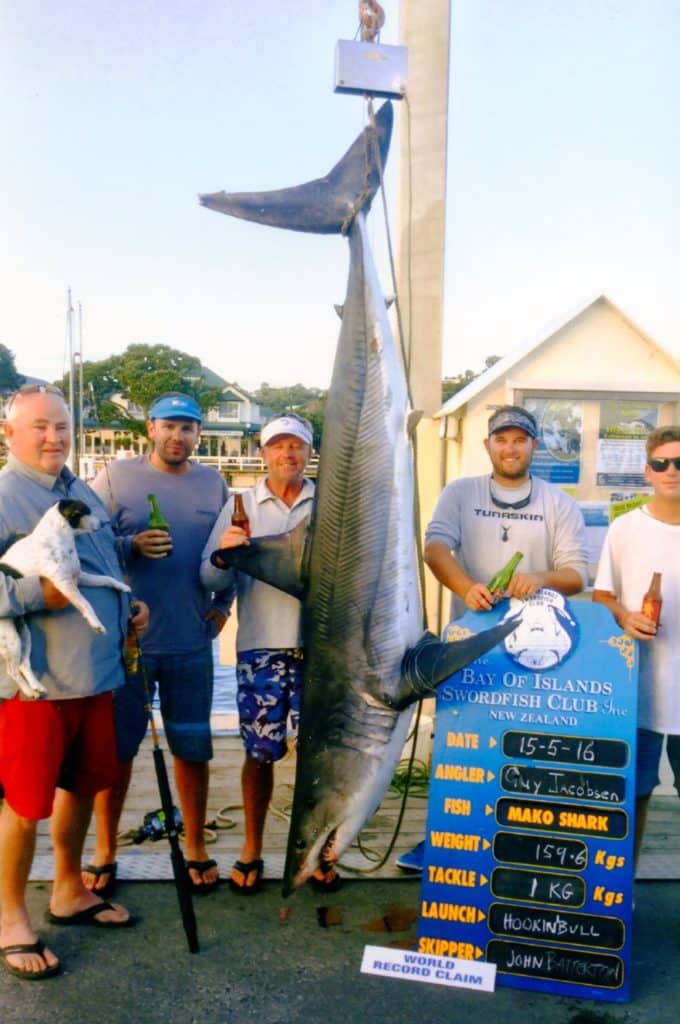 world-record mako shark