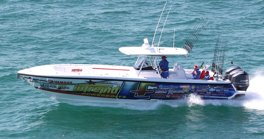 Intrepid 375 Tournament Edition kingfish fishing boat