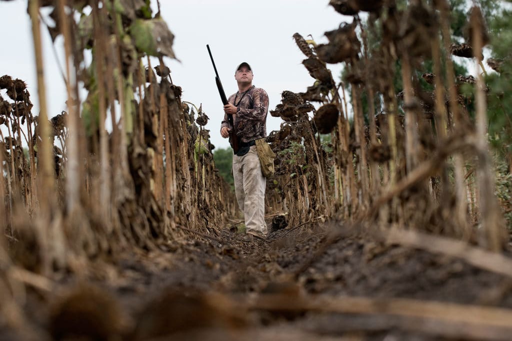 Mike Rice Ready for Texas Dove Hunting