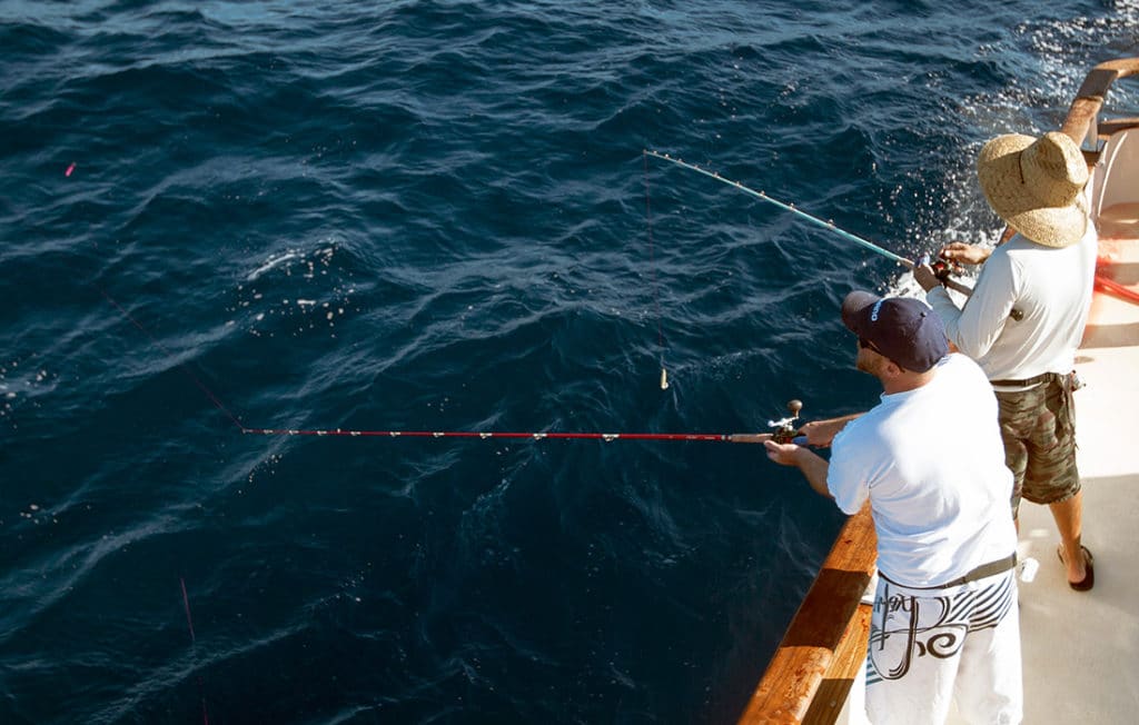 how to use a deep sea fishing reel