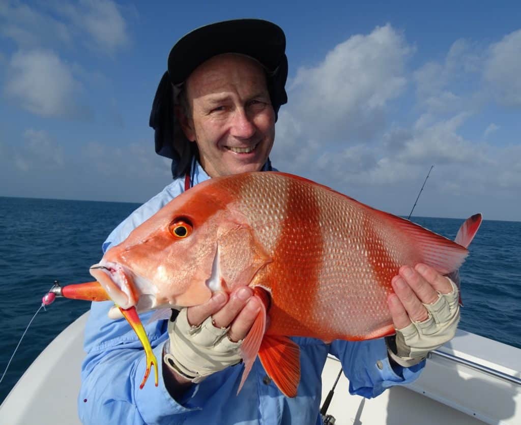 fishing Australia's Great Barrier Reef red emperor saltwater game fish
