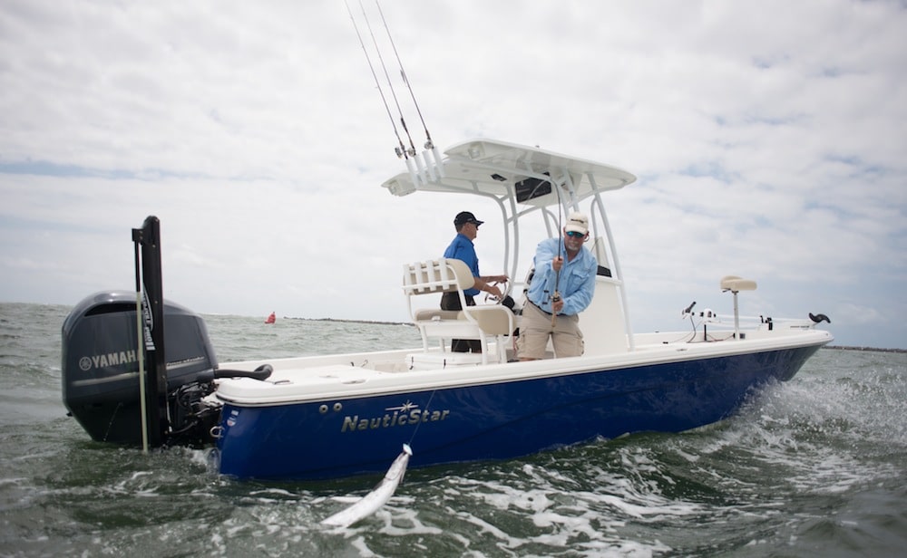 NauticStar NauticBay 244 XTS inshore center-console fishing boat