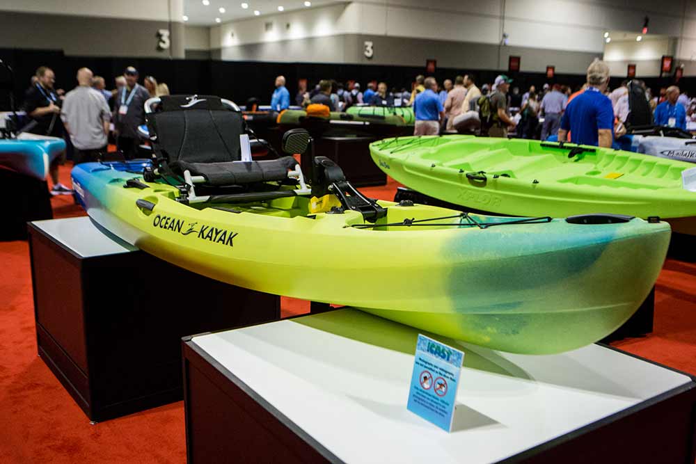 Ocean Kayak Malibu Pedal fishing watercraft new ICAST 2017 2018