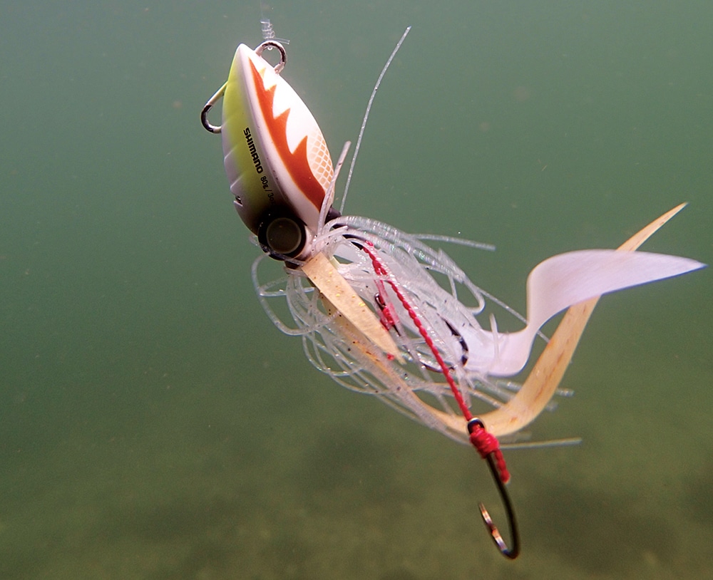 Ultimate Fishing - Fast fish on a slow jig. The Shimano Lucanus